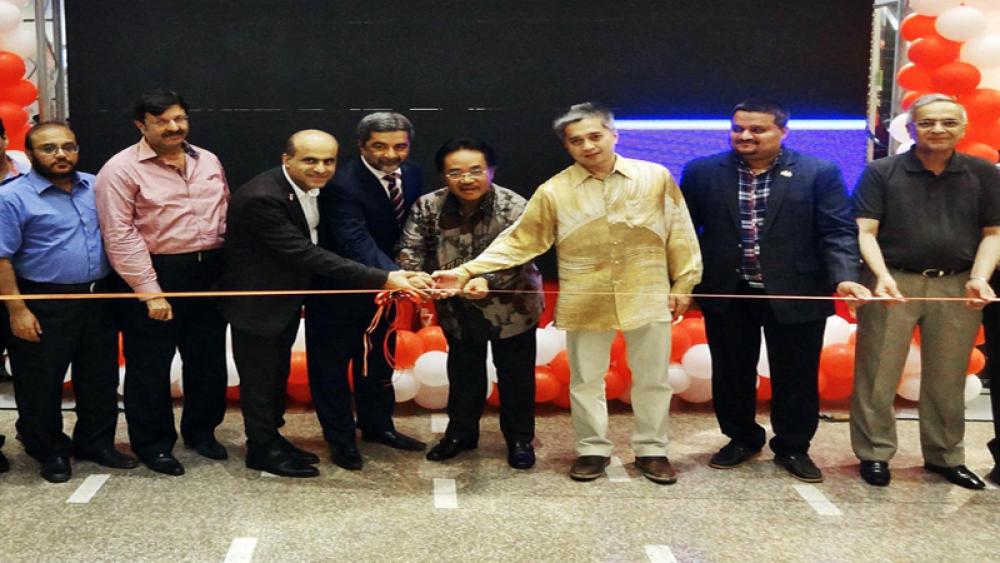 Indonesian solo exhibition opens at Ocean Tower