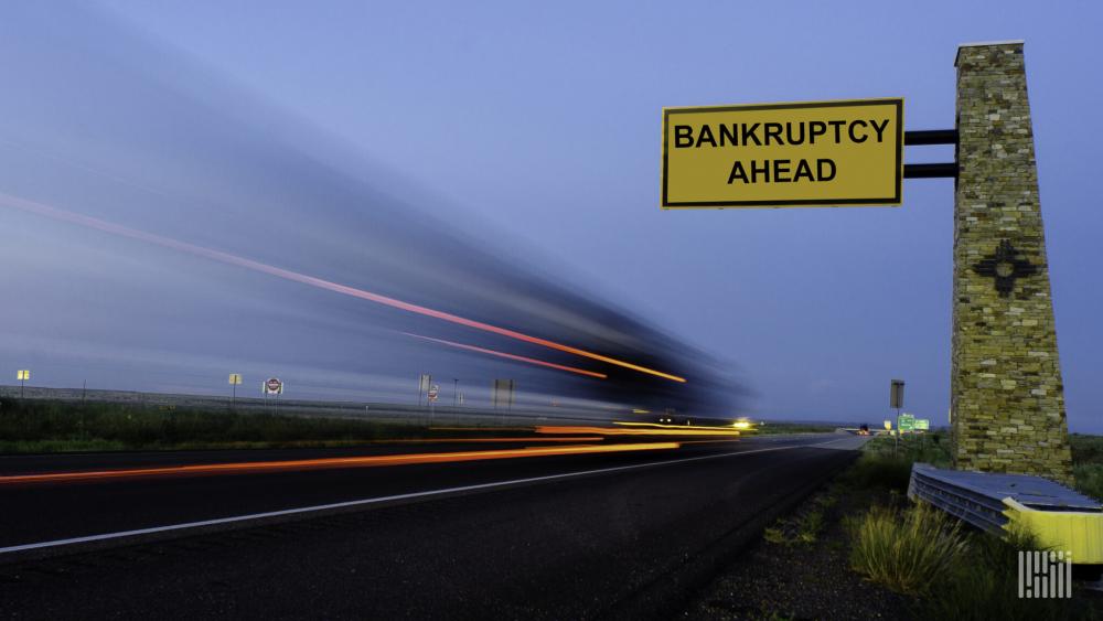 Trucking, logistics firms owed thousands after freight forwarder files Chapter 7